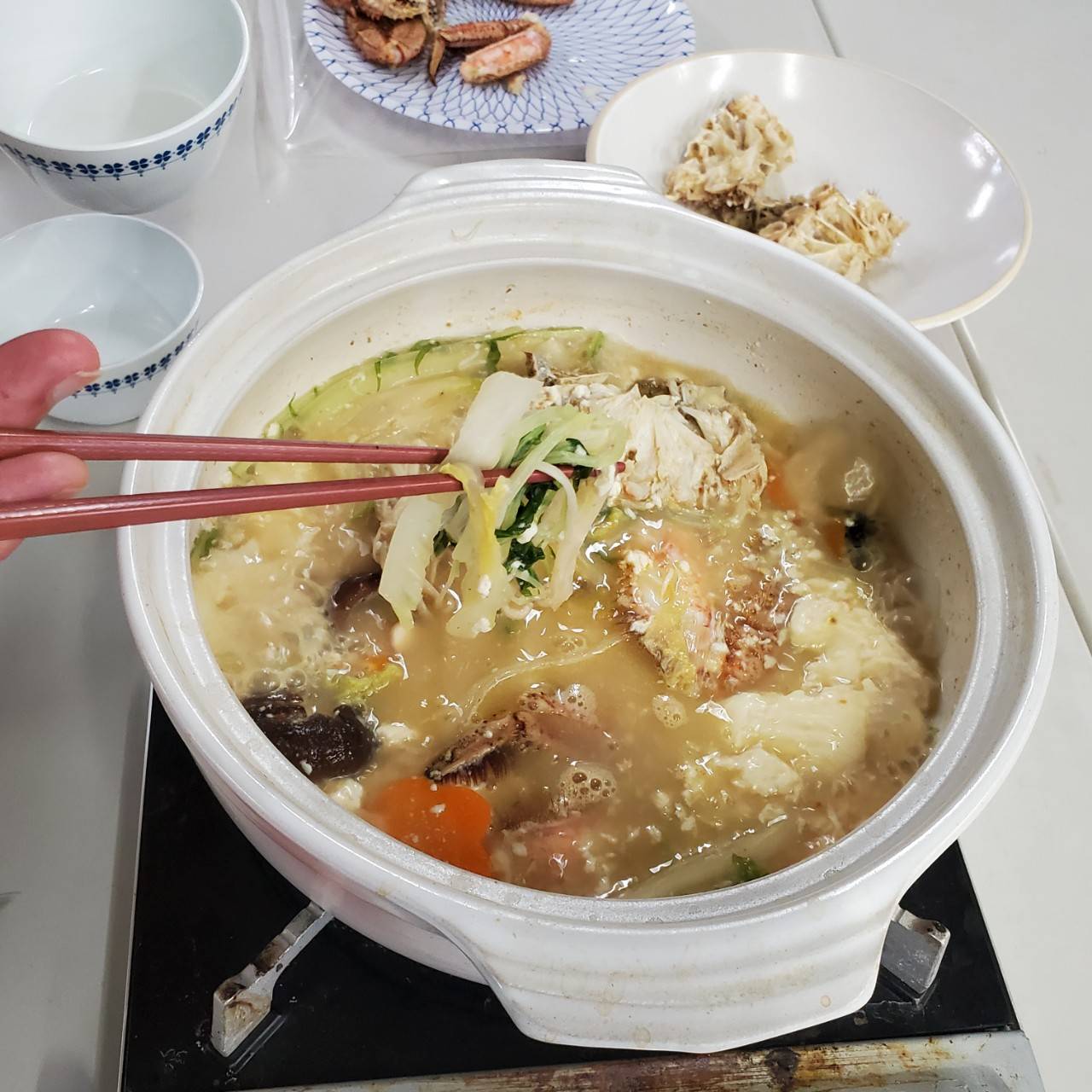 濃厚・毛ガニ鍋セット