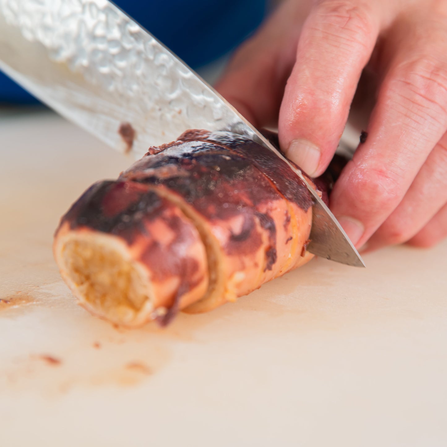 魚屋が作ったもっちりイカ飯『イタリアン味』
